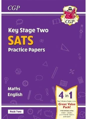 预订New KS2 Maths & English SATS Practice Papers: Pack 2 - for the 2023 tests (with free Online Extras)
