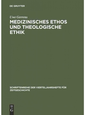 按需印刷DEG Medizinisches Ethos und theologische Ethik[9783486645736]