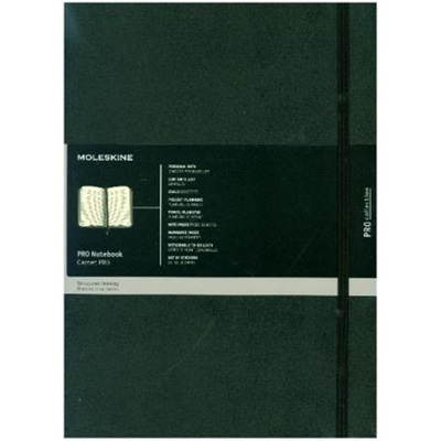预订【德语】 Moleskine Professionelles Notizbuch A4, Hard Cover, Schwarz[8053853602589]