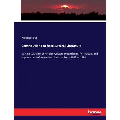 按需印刷Contributions to horticultural Literature[9783337069612]