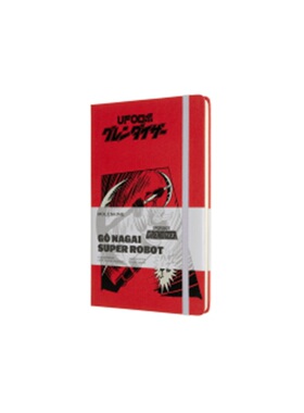 预订不退不换德语 Moleskine Notizbuch - Go Nagai, Large/A5, Blanko, Ufo Robot Grendizer [8056420853759]