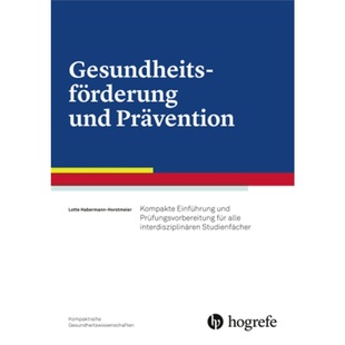 预订【德语】Gesundheitsforderung und Pravention[9783456857077]