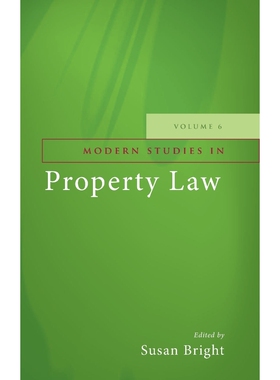 按需印刷不退不换Modern Studies in Property Law - Volume 6[9781849461856]