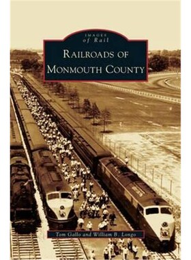 按需印刷不退不换Railroads of Monmouth County[9781531631475]