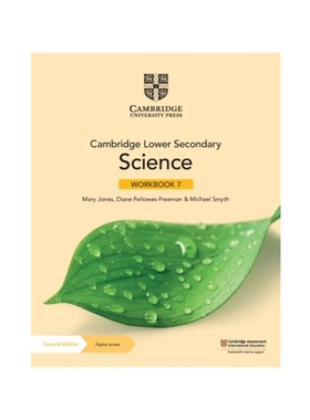 现货NEW Cambridge Lower Secondary Science Workbook 7 with Digital Access (1Yr Subscription)