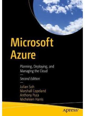 预订Microsoft Azure:Planning, Deploying, and Managing the Cloud