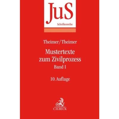 预订【德语】 Mustertexte zum Zivilprozess Band I: Erke