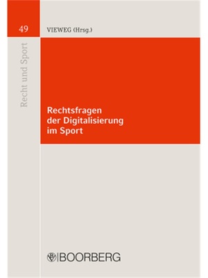 预订【德语】Rechtsfragen der Digitalisierung im Sport
