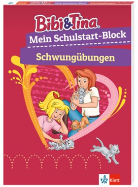预订【德语】 Bibi & Tina: Mein Schulstart-Block Schwungübungen[9783129496992]