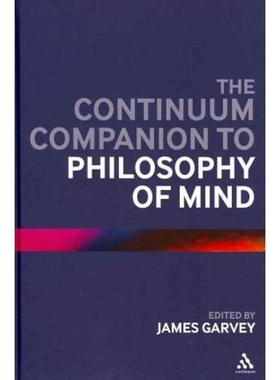 按需印刷不退不换The Continuum Companion to Philosophy of Mind[9780826431882]
