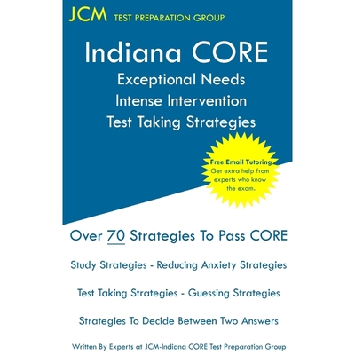 按需印刷Indiana CORE Exceptional Needs Intense Intervention - Test Taking Strategies[9781647680718]