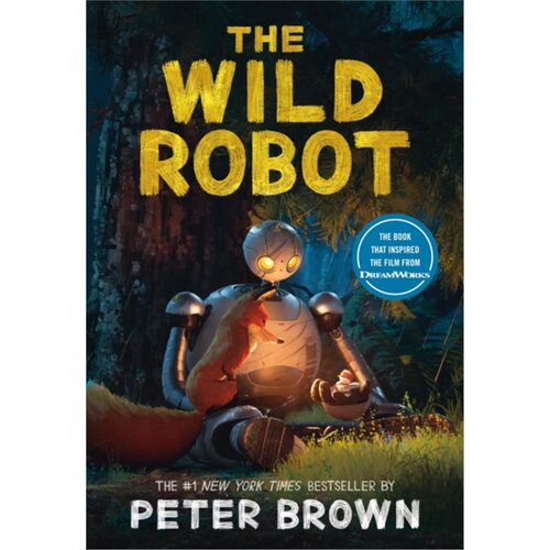 现货 The Wild Robot Movie 荒野机器人     动画电影 Tie-In 平装带彩色插图  原版进口 影视封面