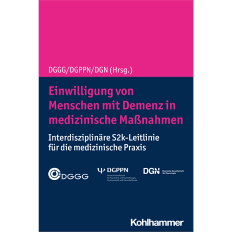 预订【德语】Einwilligung von Menschen mit Demenz in medizinische Maßnahmen[9783170378971]