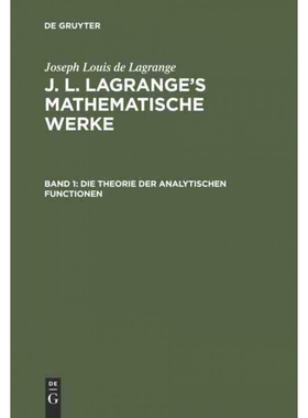 按需印刷DEG Die Theorie der analytischen Functionen[9783111043425]