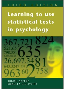 按需印刷不退不换Learning to Use Statistical Tests in Psychology[9780335216802]