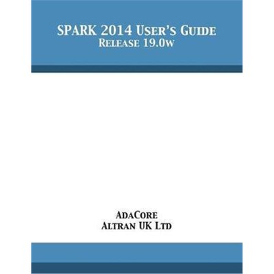 按需印刷不退不换SPARK 2014 User's Guide[9781680921793]