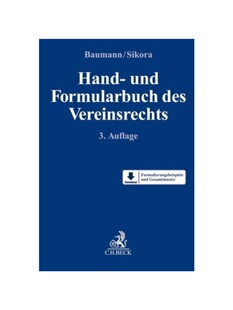 预订不退不换德语Hand- und Formularbuch des Vereinsrechts:
