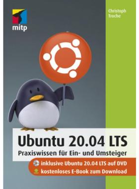 预订【德语】 Ubuntu 20.04 LTS:Praxiswissen für Ein- und Umsteiger. Inklusive Ubuntu 20