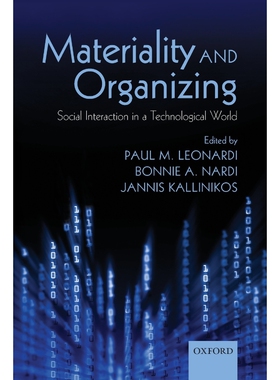 按需印刷不退不换Materiality and Organizing[9780199664061]