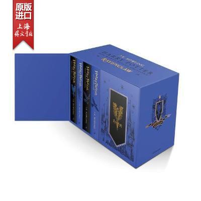 现货 哈利波特1-7册套装 拉文克劳学院精装版 Harry Potter Ravenclaw House Editions Hardback 英文原版 J K Rowling 外文书店