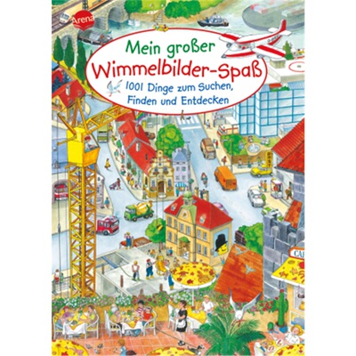 预订【德语】Mein großer Wimmelbilderspaß. 1001 Dinge zum Suchen, Finden und Entdecken[9783401703220]