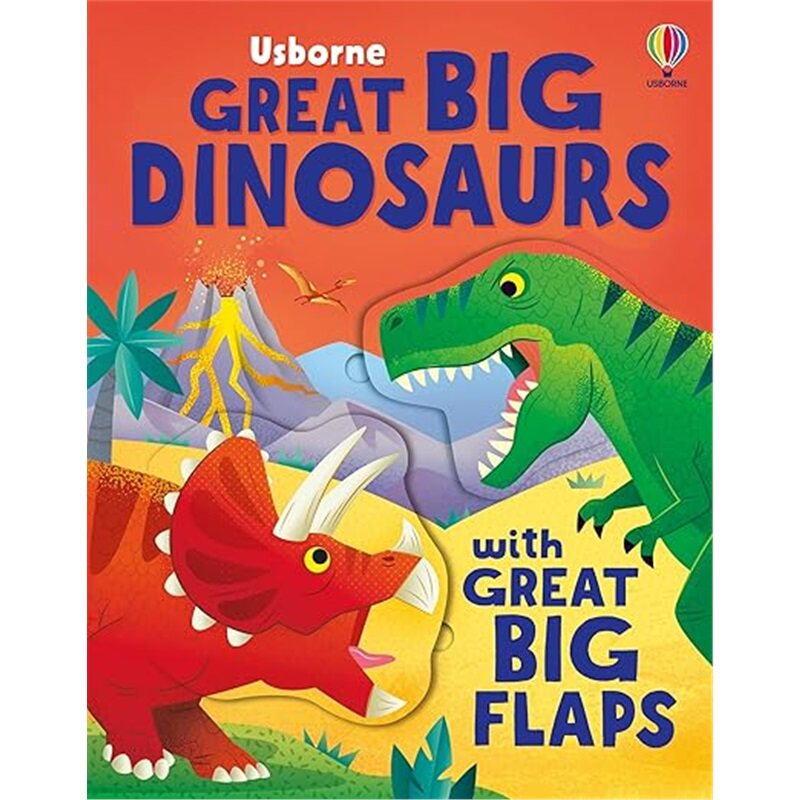 现货Great Big Dinosaurs (with great big flaps)[9781805077114]