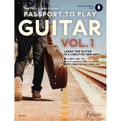 预订Passport To Play Guitar Vol. 1:Learn the Guitar in a Creative New Way