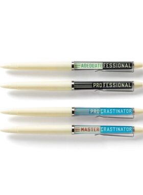 预订Professional Procrastinator Floaty Pen Set[9780735368804]