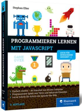 预订【德语】 Programmieren lernen mit JavaScript:Der kinderleichte Einstieg in die Pro