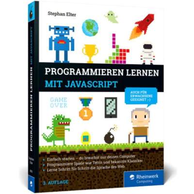 预订【德语】 Programmieren lernen mit JavaScript:Der kinderleichte Einstieg in die Pro