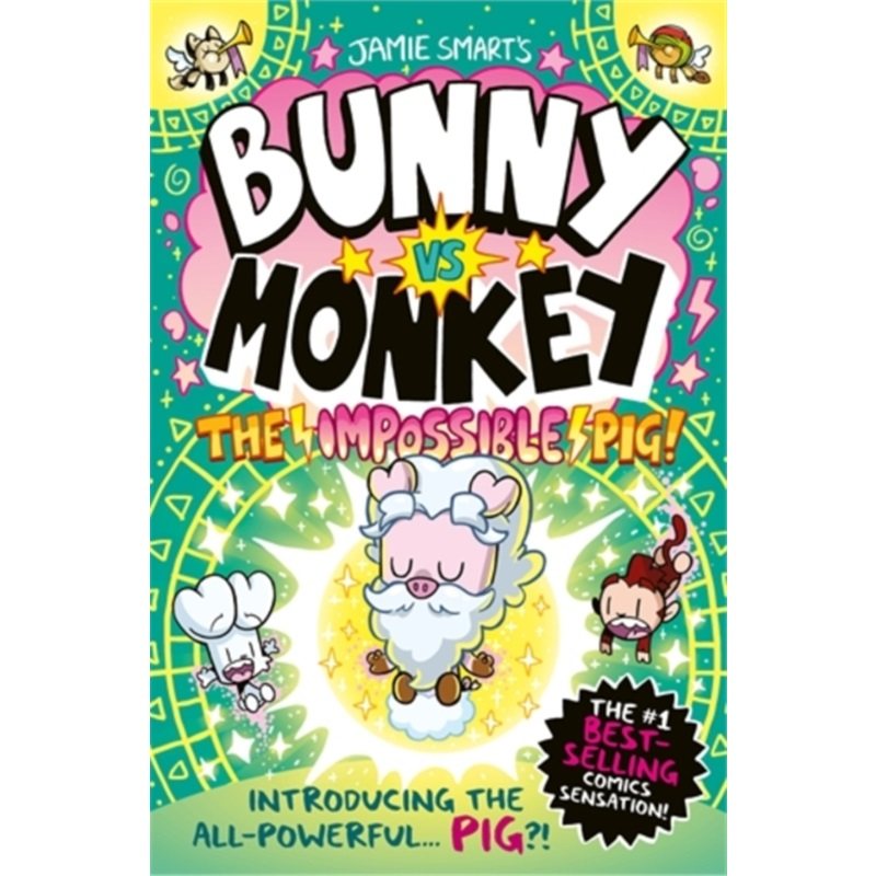 BUNNY VS MONKEY: IMPOSSIBLE PIG [9781788453127] 兔子大战猴子 儿童漫画 进口原版