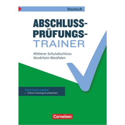 预订【德语】 Abschlussprüfungstrainer Deutsch - Nordrhein-Westfalen - 10. Schuljahr[9783062066726]