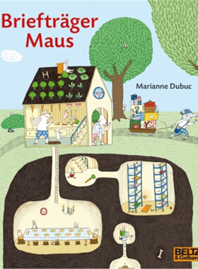 预订【德语】La tournee de facteur souris[9783407762139]