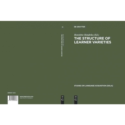 按需印刷不退不换DGYT The Structure of Learner Varieties[9783110184686]