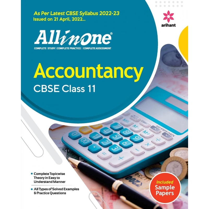 预订不退不换CBSE All In One Accountancy Class 11 2022-23 Edition (As per latest CBSE Syllabus issued on 21 April