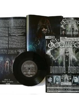 预订【德语】 Titelstory Dimmu Borgir, m. schwarzer 7''-Vinylsingle (Schallplatte)  + Audio-CD:Mit 7''-Vinylsingle von Di