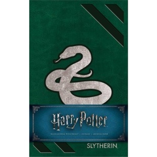预订Harry Potter Slytherin Hardcover Ruled Journal[9781683833185]
