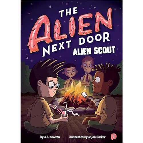现货 The Alien Next Door 3: Alien Scout 隔壁的外星人3：外星侦察兵 隔壁的外星人系列 [9781499805802] 上海外文