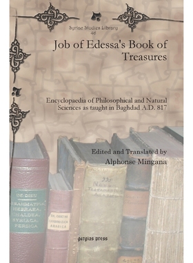 按需印刷Job of Edessa's Book of Treasures[9781607249092]