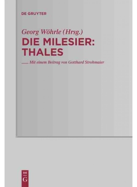 按需印刷DEG Thales[9783110196696]