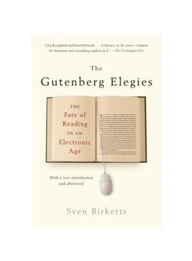 按需印刷The Gutenberg Elegies[9780865479579]