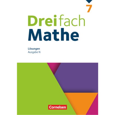 预订【德语】 Dreifach Mathe - Ausgabe N - 7. Schuljahr[9783060436989]