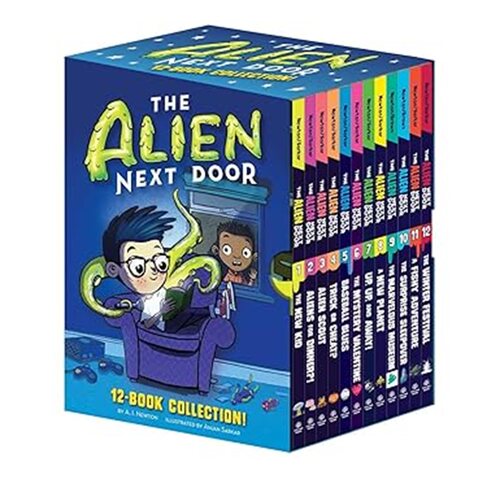 现货 The Alien Next Door  隔壁的外星人12册 套装   [9781499818680] 上海外文