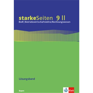 预订不退不换德语 starkeSeiten BwR - Betriebswirtschaftslehre/Rechnungswesen 9 II. Ausga[9783120071679]