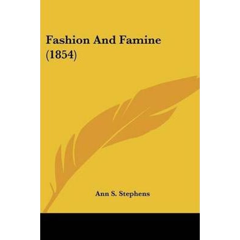 按需印刷不退不换Fashion And Famine (1854)[9780548571026]