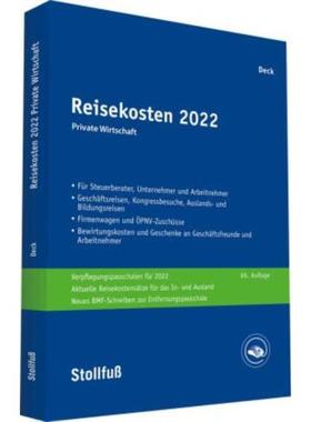 预订【德语】 Reisekosten 2022:Private Wirtschaft