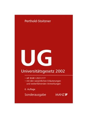 预订【德语】Universit?tsgesetz 2002: