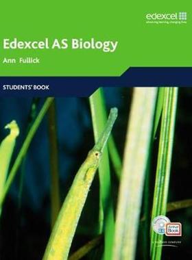 预订Edexcel A Level Science: AS Biology Students' Book with ActiveBook CD:EDAS: AS Bio Stu Bk with ABk CD