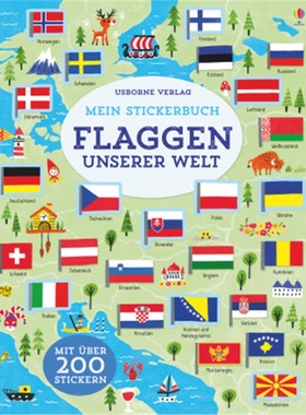预订【德语】 Mein Stickerbuch - Flaggen unserer Welt[9781782327875]