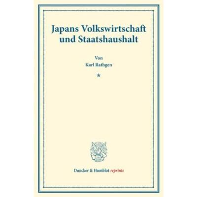 预订【德语】 Japans Volkswirtschaft und Staatshaushalt